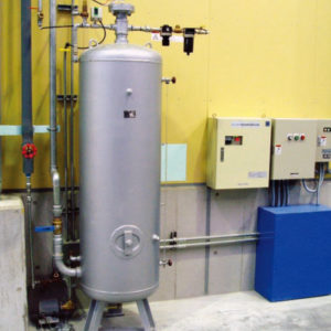水消化加圧タンク自動給水式
