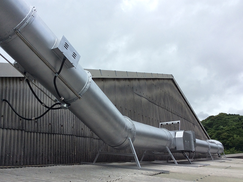 火花探知機・異物除去器